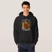 Geweldig zoals mijn dochter Persoonlijke vader fot Hoodie (Voorkant volledig)
