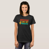 Geweldig zoals mijn kleindochter oma opa t-shirt (Voorkant volledig)