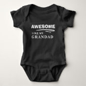 Geweldig zoals mijn opa schattig romper (Voorkant)