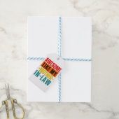 Geweldig zoals mijn schoonmoeder  cadeaulabel (Met Touw)