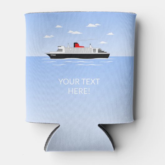 Geweldig zwembad feest blikjeskoeler (Voorkant)