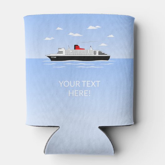 Geweldig zwembad feest blikjeskoeler (Achterkant)