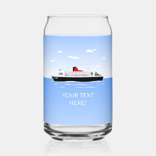 Geweldig zwembad feest blikvorm glas