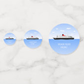 Geweldig zwembad feest confetti (Voorkanten)