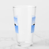 Geweldig zwembad feest glas (Links)