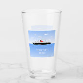 Geweldig zwembad feest glas (Voorkant)