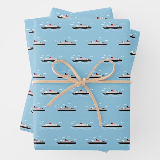 Geweldig zwembad feest inpakpapier vel (In situ)