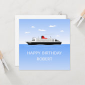 Geweldig zwembad feest kaart (Voorkant / Achterkant in situ)