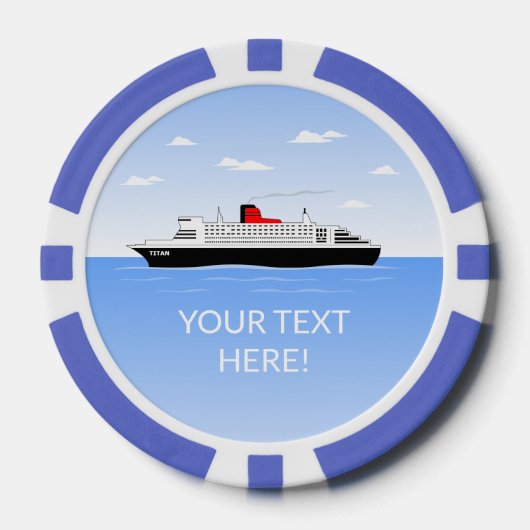 Geweldig zwembad feest poker chips (Voorkant)