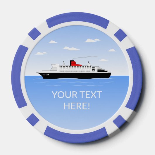 Geweldig zwembad feest poker chips (Achterkant)