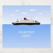 Geweldig zwembad feest sparkling wijnetiket (Enkel label)