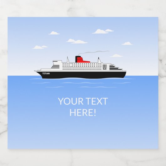 Geweldig zwembad feest sparkling wijnetiket (Enkel label)