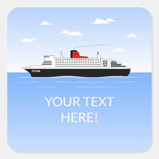 Geweldig zwembad feest vierkante sticker (Voorkant)