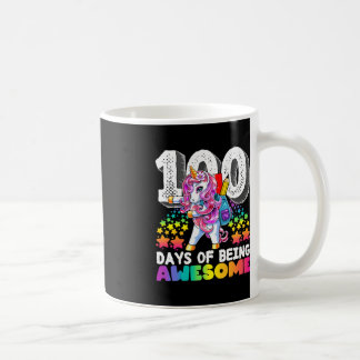 Geweldige 100 Dagen van School Flossen Eenhoorn Ca Koffiemok