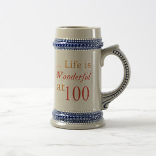 Geweldige 100e verjaardag cadeautjes bierpul