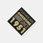  Geweldige 1951 70e verjaardag Servet (Hoek)