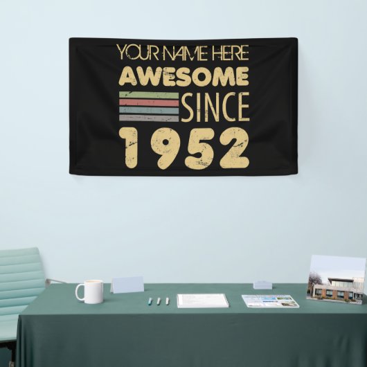  Geweldige 1952 70e verjaardag Spandoek (Beurs)