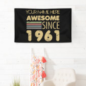  Geweldige 1961 60e verjaardag Spandoek (Insitu)