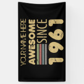  Geweldige 1961 60e verjaardag Spandoek (Verticaal)