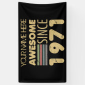 Geweldige 1971 50e verjaardag Spandoek (Verticaal)