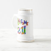 Geweldige 21 T-shirts en cadeautjes op zaterdag Bierpul (Voorkant links)