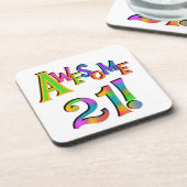 Geweldige 21 T-shirts en cadeautjes op zaterdag Drankjes Onderzetter (Linkerzijde)