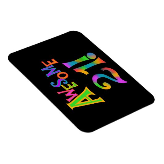 Geweldige 21 T-shirts en cadeautjes op zaterdag Magneet (Rechterzijde)