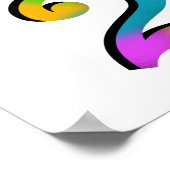 Geweldige 21 T-shirts en cadeautjes op zaterdag Poster (Hoek)