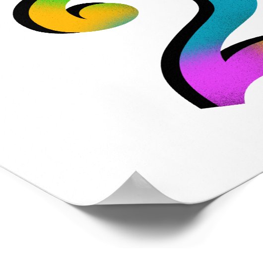 Geweldige 21 T-shirts en cadeautjes op zaterdag Poster (Hoek)