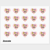 Geweldige 30 T-shirts en cadeautjes op zaterdag Hart Sticker (Vel)