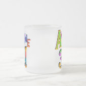 Geweldige 30 T-shirts en cadeautjes op zaterdag Matglas Koffiemok (Center)