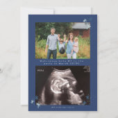 Geweldige 3-fotokerstkaart kaart (Achterkant)