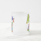 Geweldige 40 T-shirts en cadeautjes op zaterdag Matglas Koffiemok (Center)