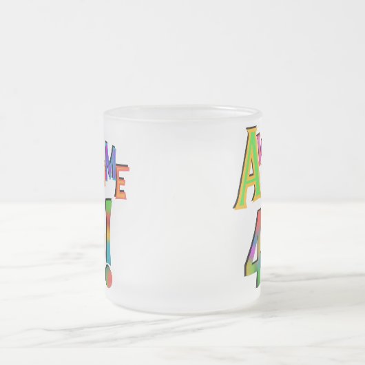 Geweldige 40 T-shirts en cadeautjes op zaterdag Matglas Koffiemok (Center)