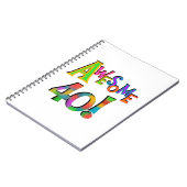 Geweldige 40 T-shirts en cadeautjes op zaterdag Notitieboek (Linkerzijde)