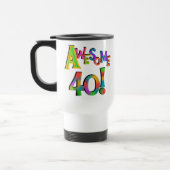 Geweldige 40 T-shirts en cadeautjes op zaterdag Reisbeker (Links)