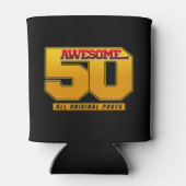 Geweldige 50 jaar Jubileum Blikjeskoeler (Achterkant)