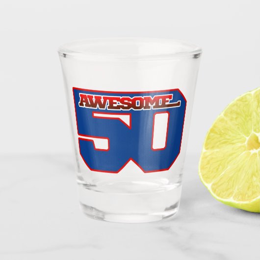 geweldige 50 shot glas (Voorkant)