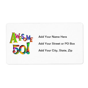 Geweldige 50 T-shirts en cadeautjes op zaterdag Etiket
