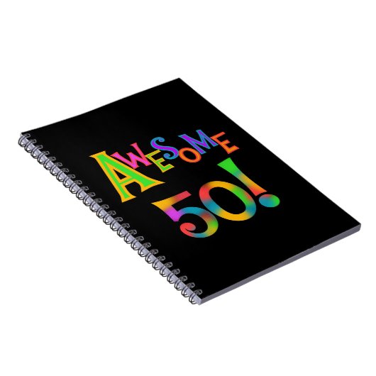 Geweldige 50 T-shirts en cadeautjes op zaterdag Notitieboek (Rechterzijde)