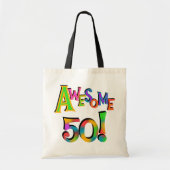 Geweldige 50 T-shirts en cadeautjes op zaterdag Tote Bag (Voorkant)