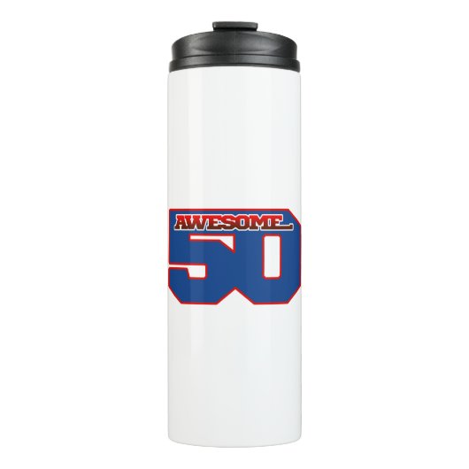 geweldige 50 thermosbeker (Voorkant)