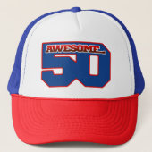 geweldige 50 trucker pet (Voorkant)