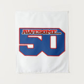 geweldige 50 wandkleed (Voorkant)