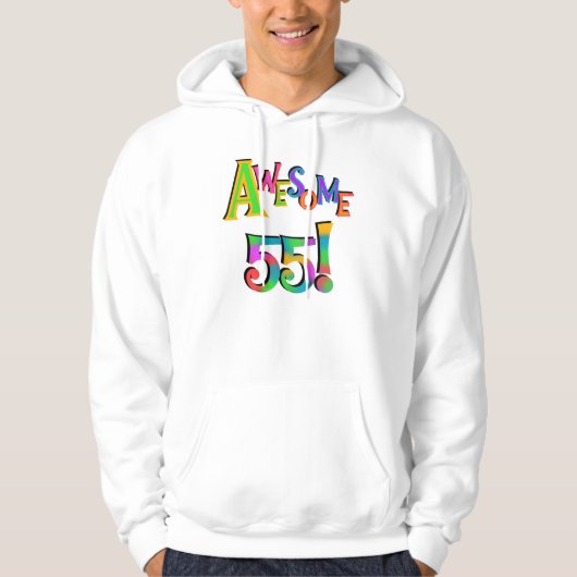 Geweldige 55 T-shirts en cadeautjes (Voorkant)