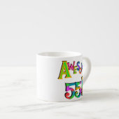 Geweldige 55 T-shirts en cadeautjes Espresso Kop (Voorkant rechts)