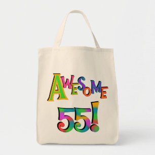 Geweldige 55 T-shirts en cadeautjes Tote Bag