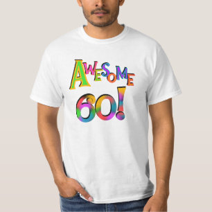 Geweldige 60 T-shirts en cadeautjes op zaterdag