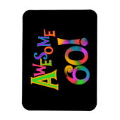 Geweldige 60 T-shirts en cadeautjes op zaterdag Magneet (Verticaal)