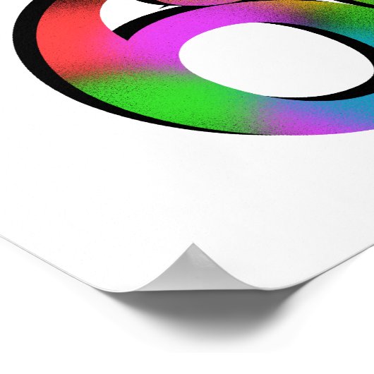 Geweldige 60 T-shirts en cadeautjes op zaterdag Poster (Hoek)